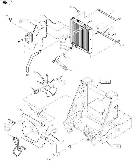 87363047 - патрубок